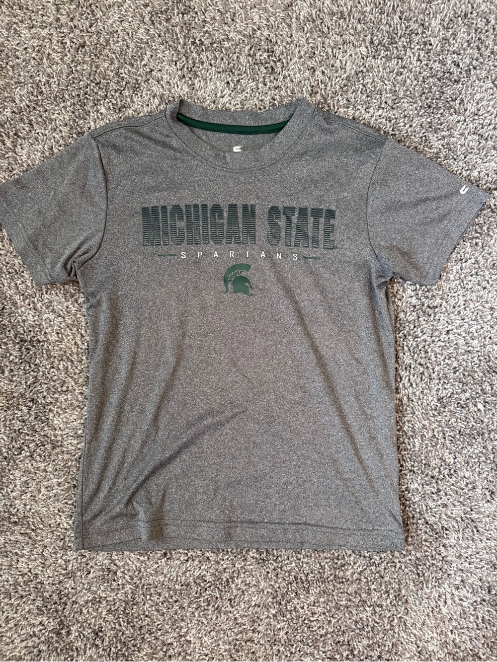 EUC Youth Colosseum MSU SS Performance Tee, Size M (12/14)